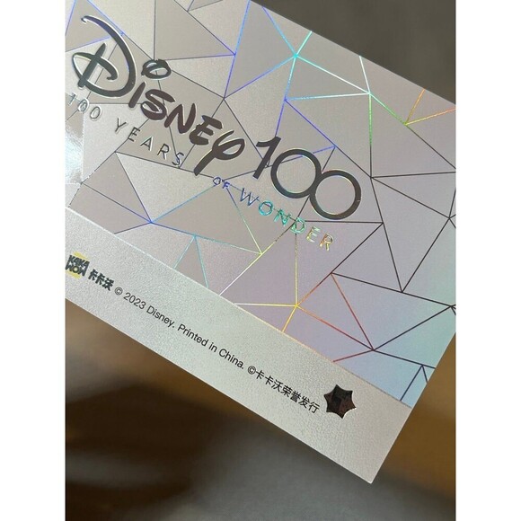 Lilo and Stitch Disney100 Kakawow Refractor Ticket Jumbo Card Lmt. Edition 149 - Picture 5 of 6